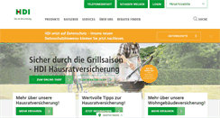 Desktop Screenshot of hdi.de