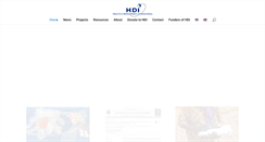 Desktop Screenshot of hdi.no